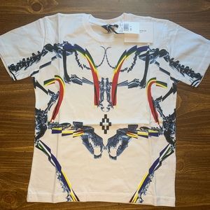 🆕 Marcelo Burlon Kids Camajuan Abstract T-Shirt